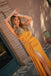 Charming One Shoulder Long Soft Satin Mermaid Bridesmaid Dress, FC7057