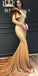 Gradual Sequin One Shoulder Long Sleeve Mermaid Prom Dresses, FC2203
