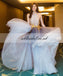 Halter Tulle Prom Dress, Backless Applique Prom Dress, A-Line Prom Dress, KX272