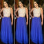 Royal Blue Elegant Inexpensive Long Evening Prom Dress, WG290