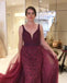 Luxury Beaded Backless Floor-Length Chiffon Prom Dress, FC408