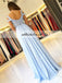 Cheap Chiffon Prom Dress, Applique Backless Prom Dress, KX446-1