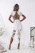 Short Sleeve Homecoming Dress, High-Low Tulle Applique Homecoming Dress, LB0691