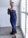 Off Shoulder Prom Dress, Jersey Mermaid Long Sleeve Prom Dress, Lace Party Dresses, LB0729