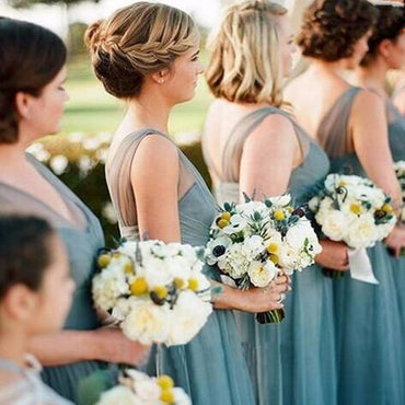 Long Bridesmaid Dress, Tulle Bridesmaid Dress, Sleeveless Bridesmaid Dress, Dress for Wedding, Charming Bridesmaid Dress, Floor-Length Bridesmaid Dress, LB0782