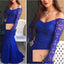 Royal Blue Prom Dresses,Party Prom Dresses,Sexy Prom Dresses,Lace Prom Dresses,Long Sleeve Prom Dresses,Inexpensive Evening Dresses,Prom Dresses Online,PD0116