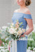 Off Shoulder Cheap Bridesmaid Dress, Charming Backless Bridesmaid Dress UK, KX1019