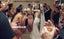 Sexy Slit Backless Bridesmaid Dress, Charming Spaghetti Strap Mermaid Bridesmaid Dress, KX1335