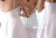 Newest Satin Pink High-Low Bridesmaid Dress, Backless A-Line Bridesmaid Dress, KX1337