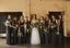 Gorgeous V-Neck Chiffon Sleeveless A-Line Cheap Long Bridesmaid Dresses, FC1405
