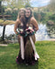 Sparkle Sequin Mermaid Sleeveless Floor-length Bridesmaid Dress, FC5266