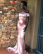 Mismatched Mermaid Pleated Silk Elastic Satin Long Bridesmaid Dress, FC5973