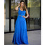 New Arrival Simple Jersey Two Pieces Backless A-Line Prom Dresses, FC1553