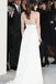 Deep V-neck A-Line Chiffon Backless Elegant Prom Dresses, FC1598