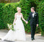 Charming Off Shoulder Lace Backless Tulle A-Line Wedding Dresses, FC1476