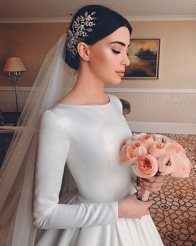 simple long sleeve wedding dresses uk Long Sleeve Wedding Dresses