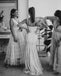 Spaghetti Straps Mermaid Split Wedding Dresses with Detachable Skirt, FC4955